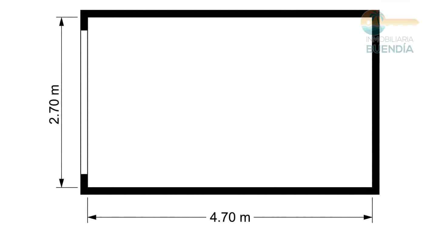 Garaje en Puerto de Mazarron en venta - 9.000 € (Ref: 9527786)