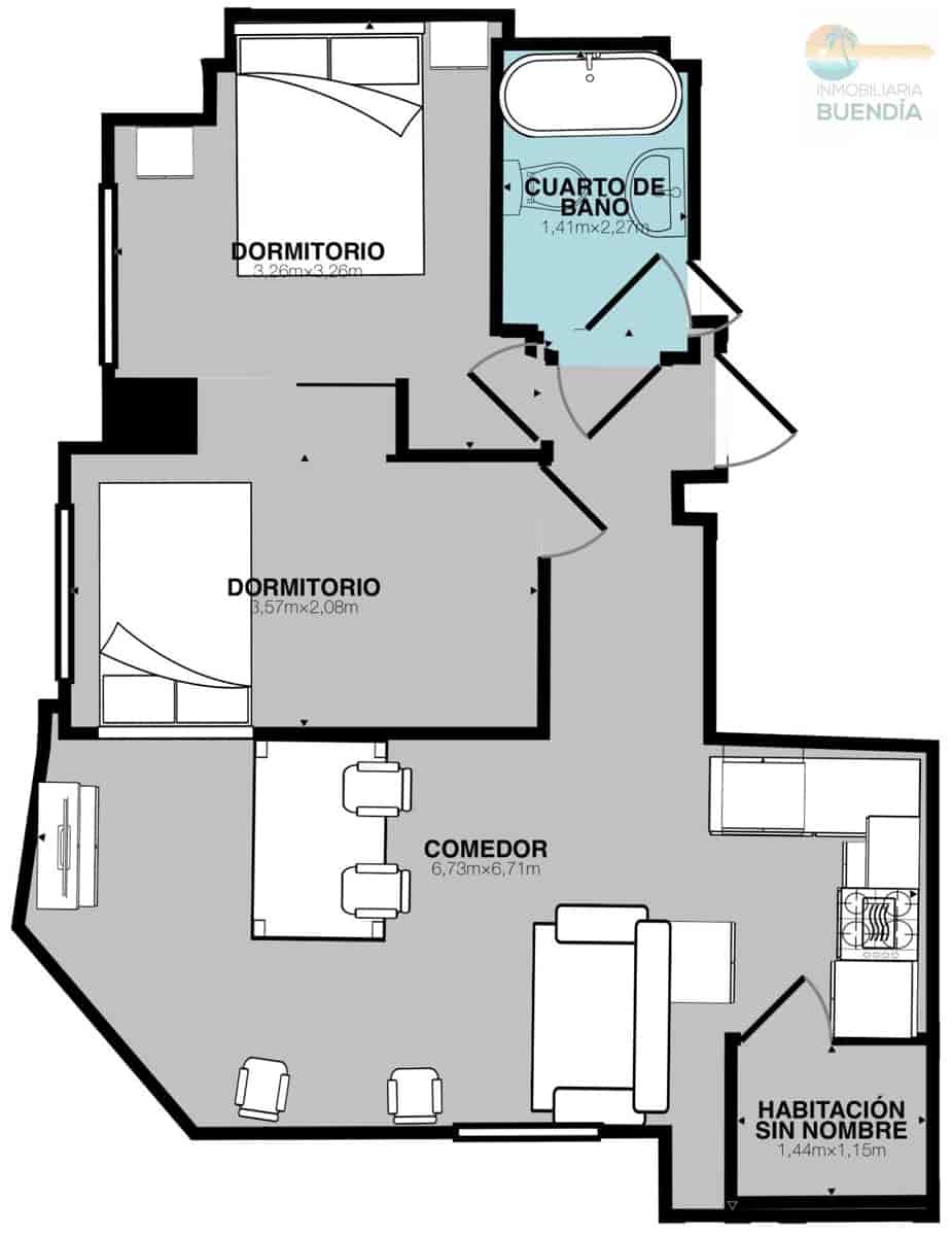 2 soverom Leilighet til salgs i Puerto de Mazarron - € 119 900 (Ref: 9652101)