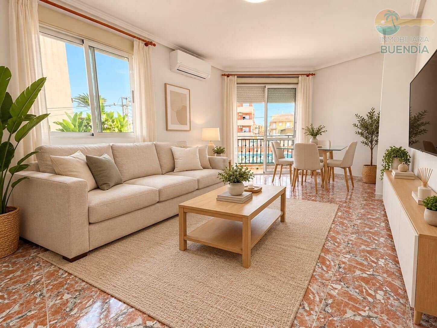Apartamento de 2 habitaciones en Puerto de Mazarron en venta - 124.900 € (Ref: 9652101)
