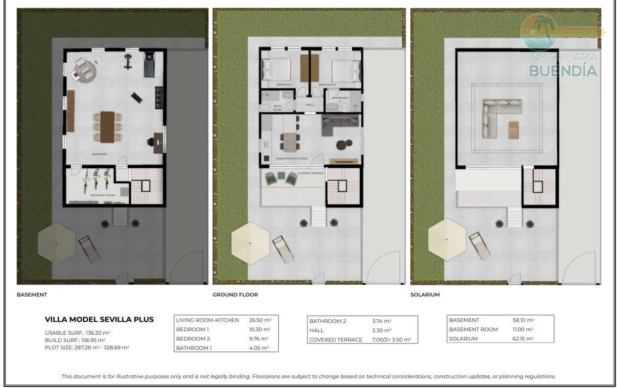 3 soveværelse Villa til salg i Mazarron - € 299.000 (Ref: 9752126)