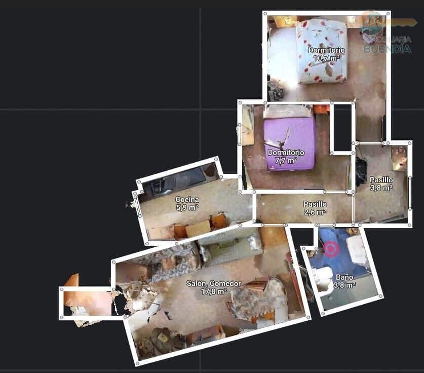 2 camera da letto Appartamento in vendita in Puerto de Mazarron con piscina garage - 173.000 € (Rif: 9778258)