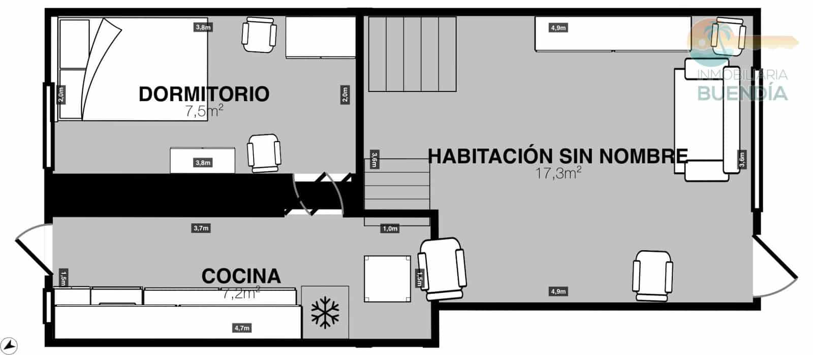 3 soveværelse Lejlighed til salg i Puerto de Mazarron med garage - € 166.000 (Ref: 9787574)