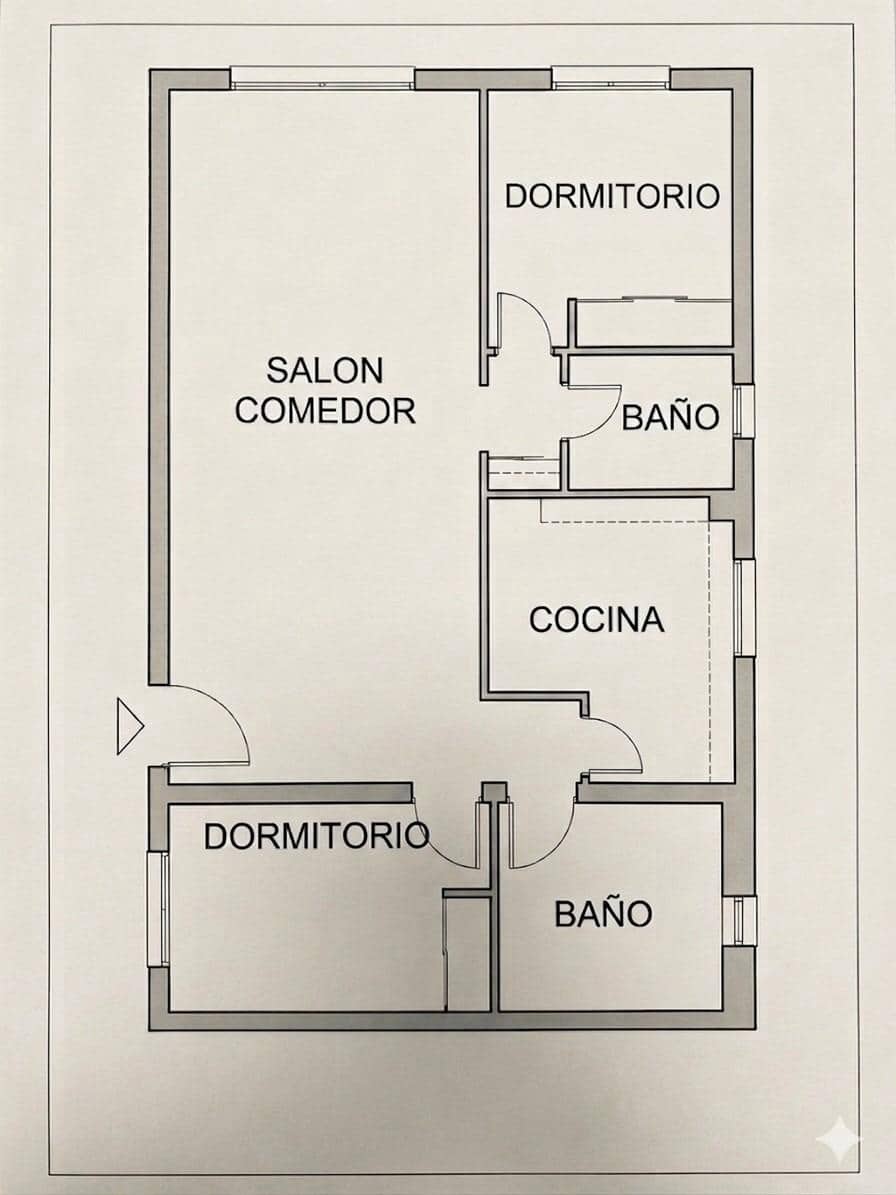 2 makuuhuone Huoneisto myytävänä paikassa Puerto de Mazarron mukana uima-altaan - 144 000 € (Ref: 9829263)