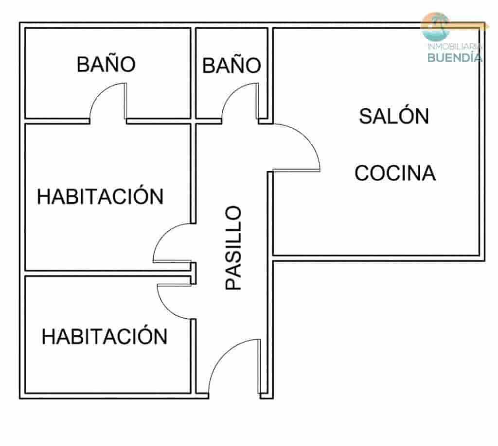 2 bedroom Apartment for sale in Puerto de Mazarron with pool garage - € 141,750 (Ref: 9839333)