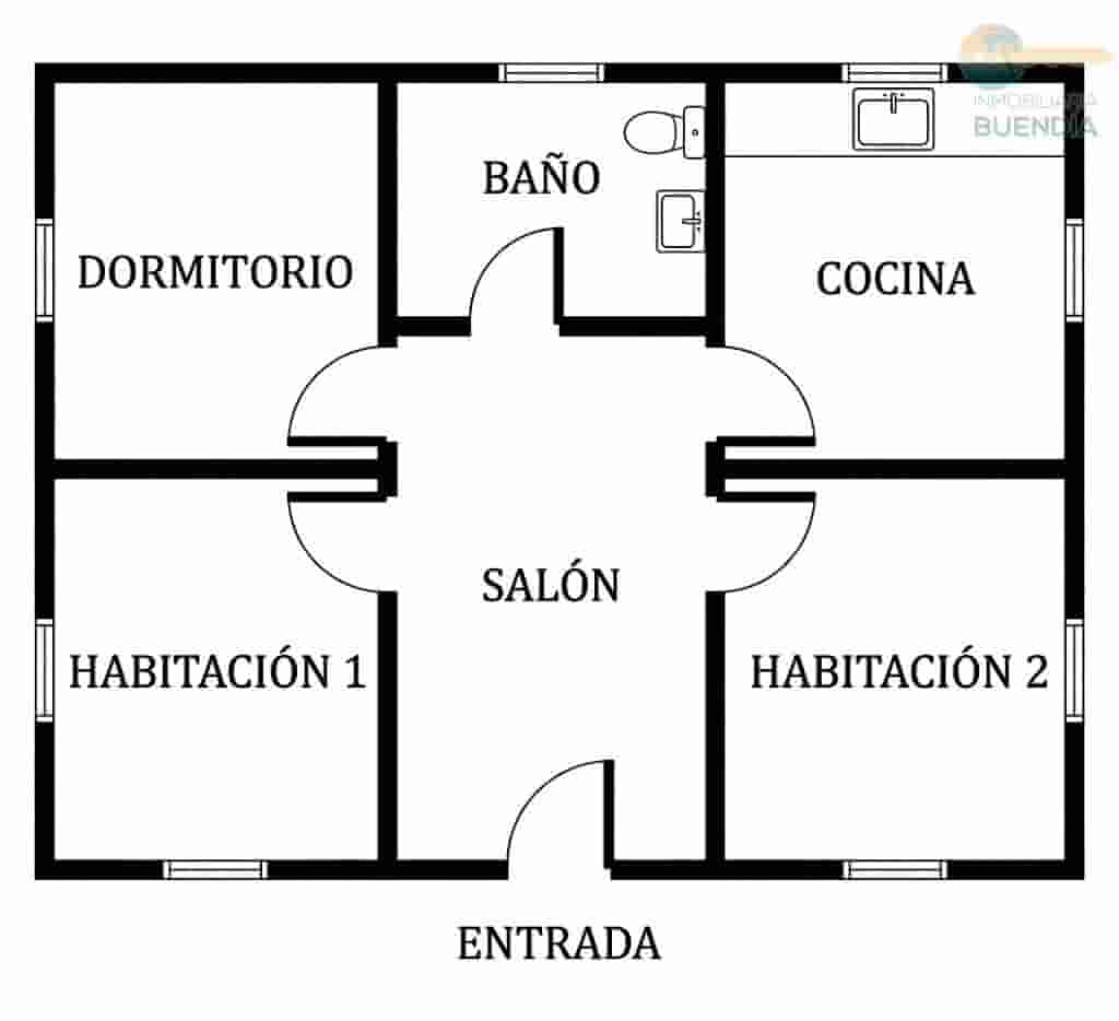 3 quarto Quinta/Casa Rural para venda em Mazarron - 119 900 € (Ref: 9861938)