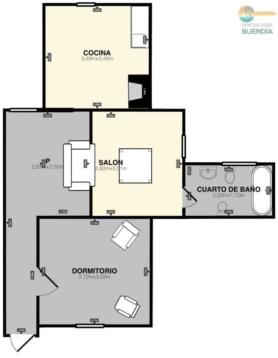 1 bedroom Finca/Country House for sale in La Majada with garage - € 89,500 (Ref: 9896405)