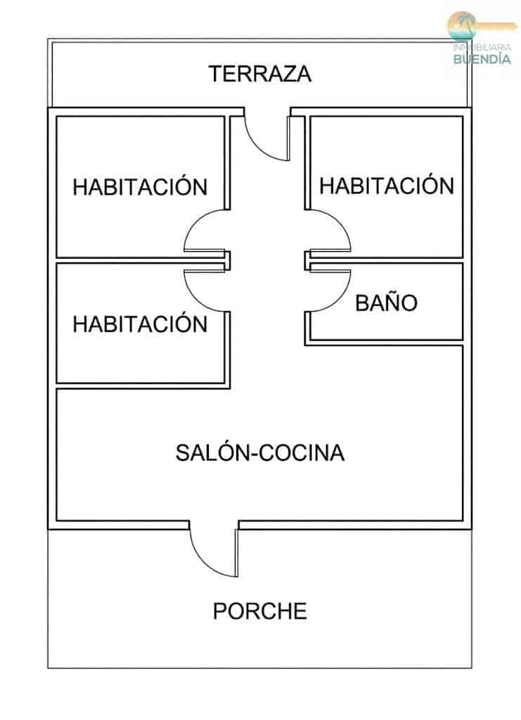 3 soveværelse Lejlighed til salg i Condado de Alhama med swimmingpool - € 128.000 (Ref: 9904028)