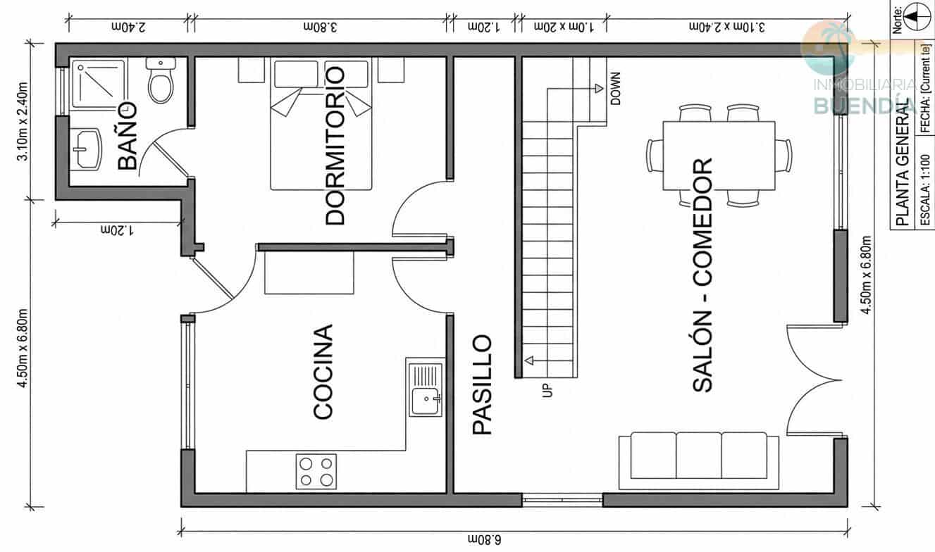 4 sypialnia Apartament na sprzedaż w Puerto de Mazarron z basenem - 319 000 € (Ref: 9911148)