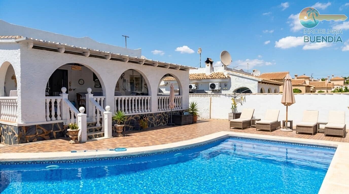 2 Zimmer Villa zu verkaufen in Camposol mit Pool - 229.000 € (Ref: 9915915)