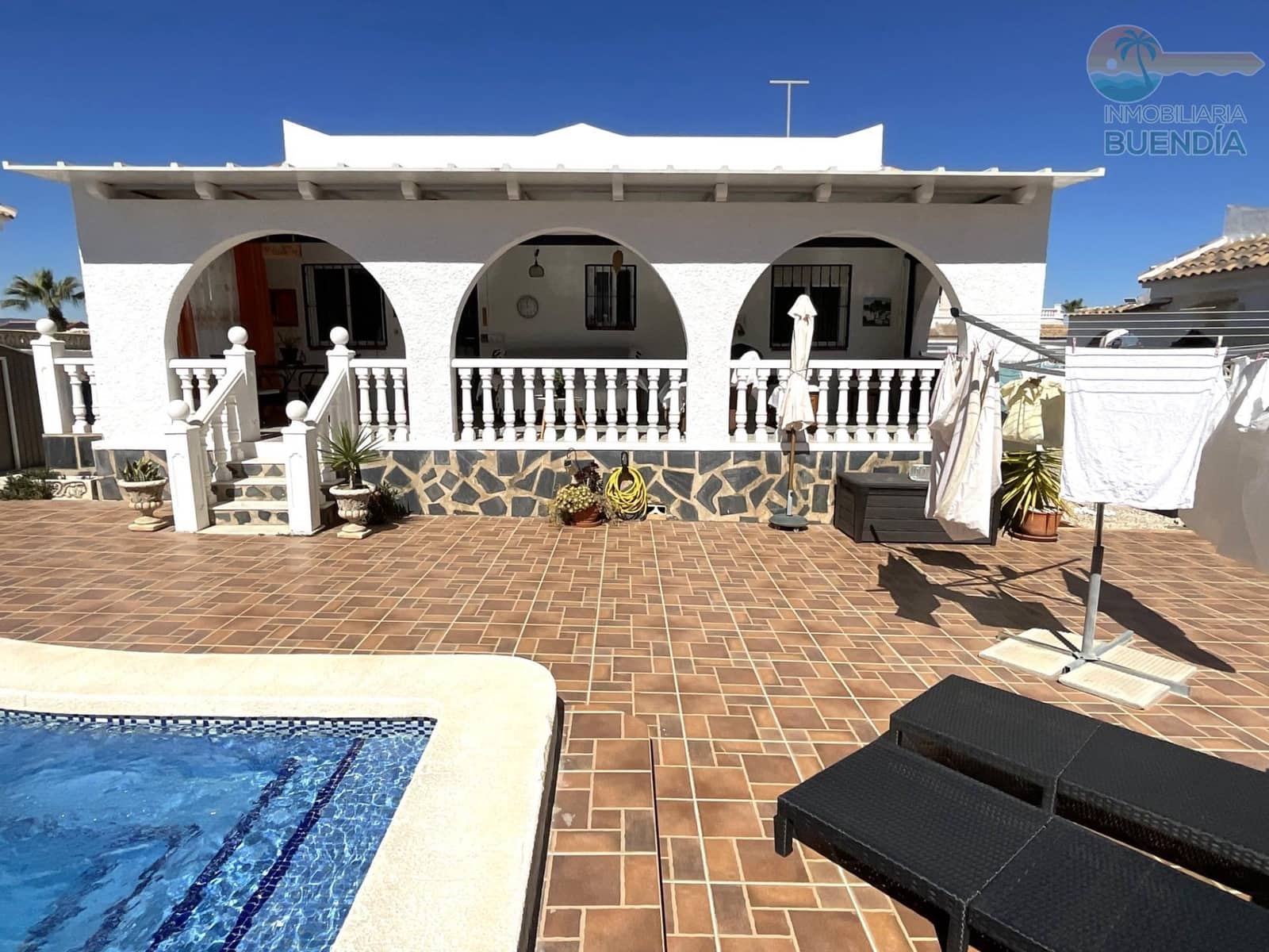 2 Zimmer Villa zu verkaufen in Camposol mit Pool - 229.000 € (Ref: 9915915)