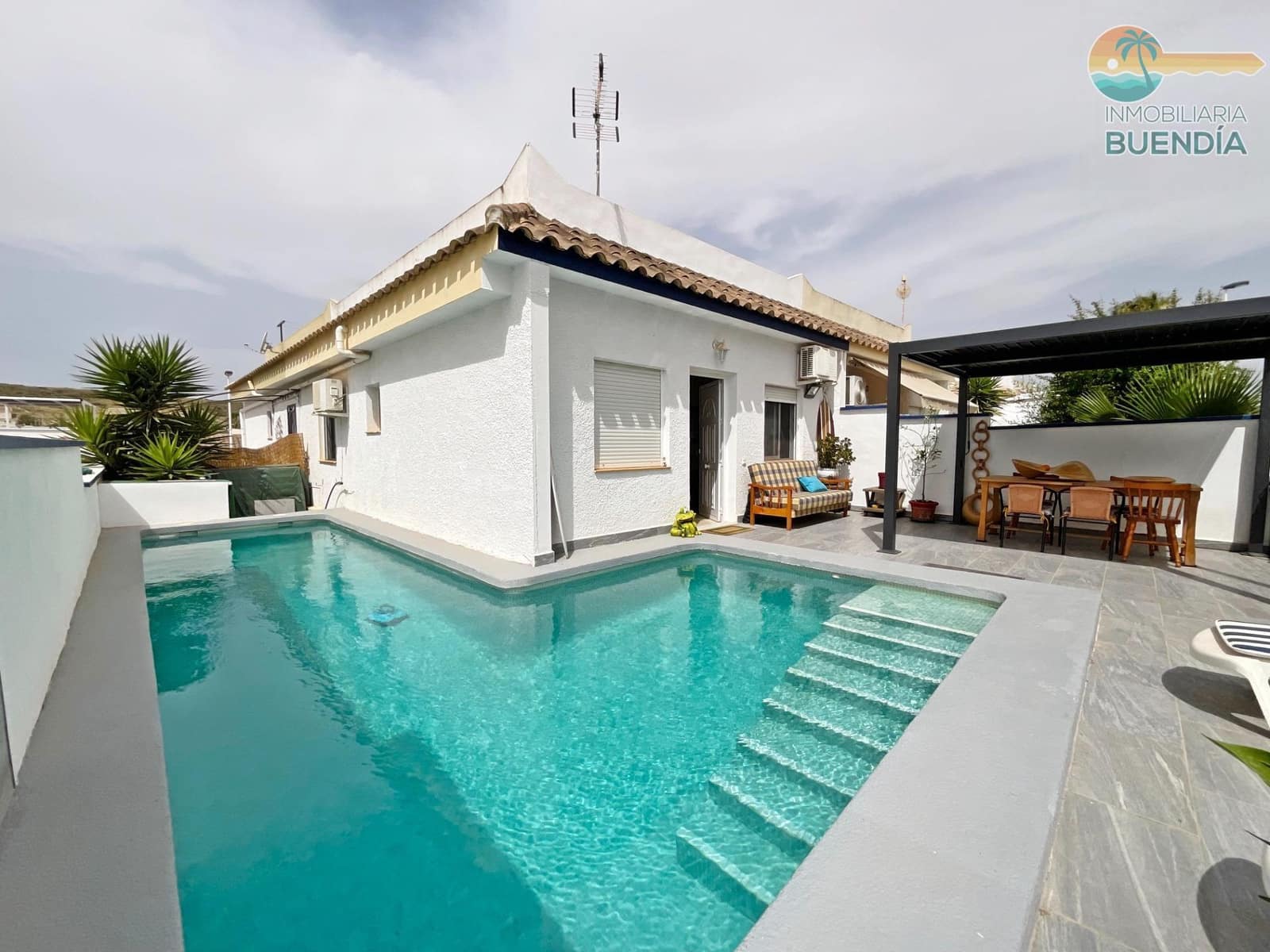 2 sypialnia Bungalow na sprzedaż w Camposol z basenem - 182 900 € (Ref: 9934283)