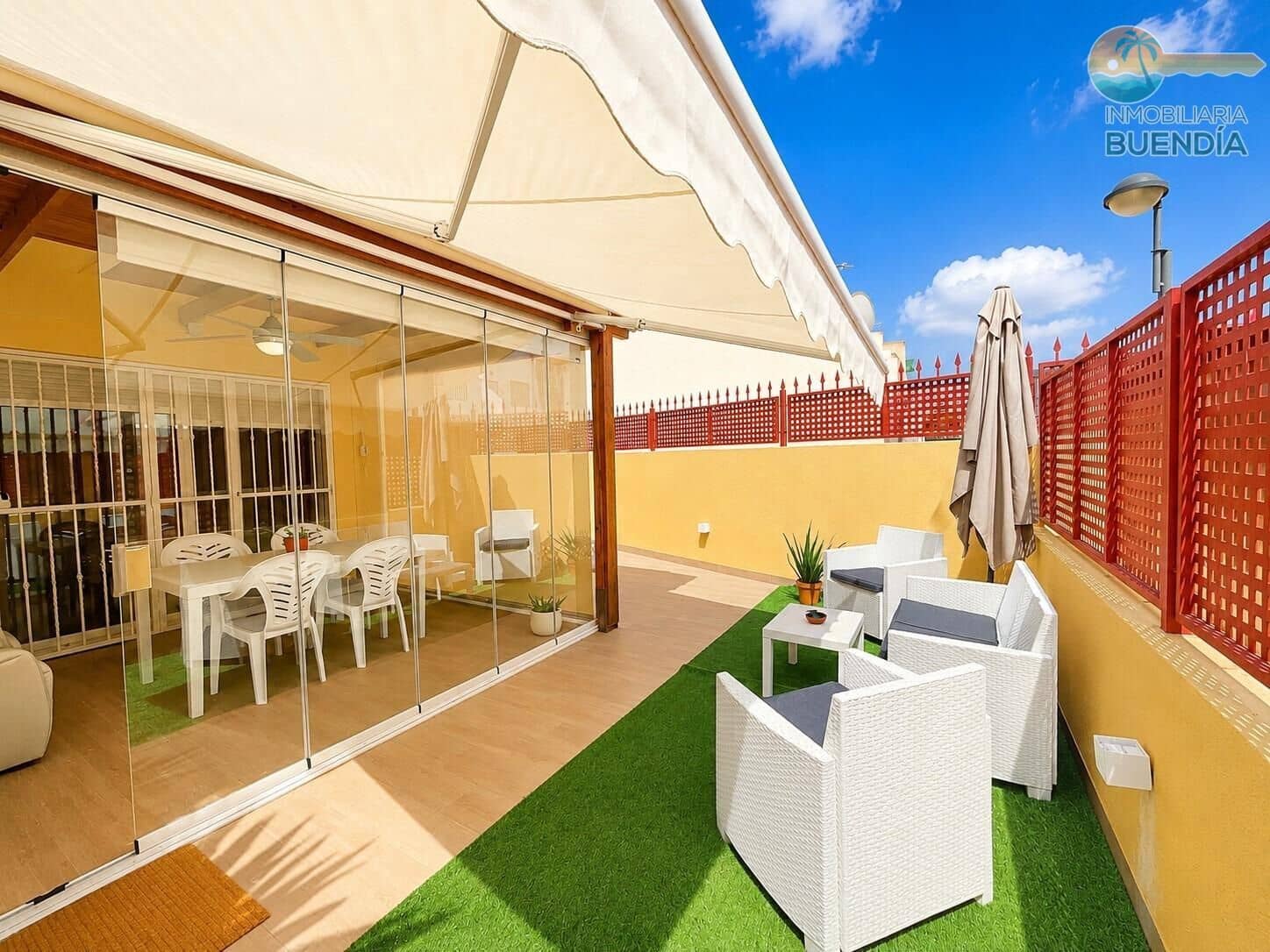 4 chambre Appartement à vendre à Puerto de Mazarron avec piscine - 305 000 € (Ref: 9947989)