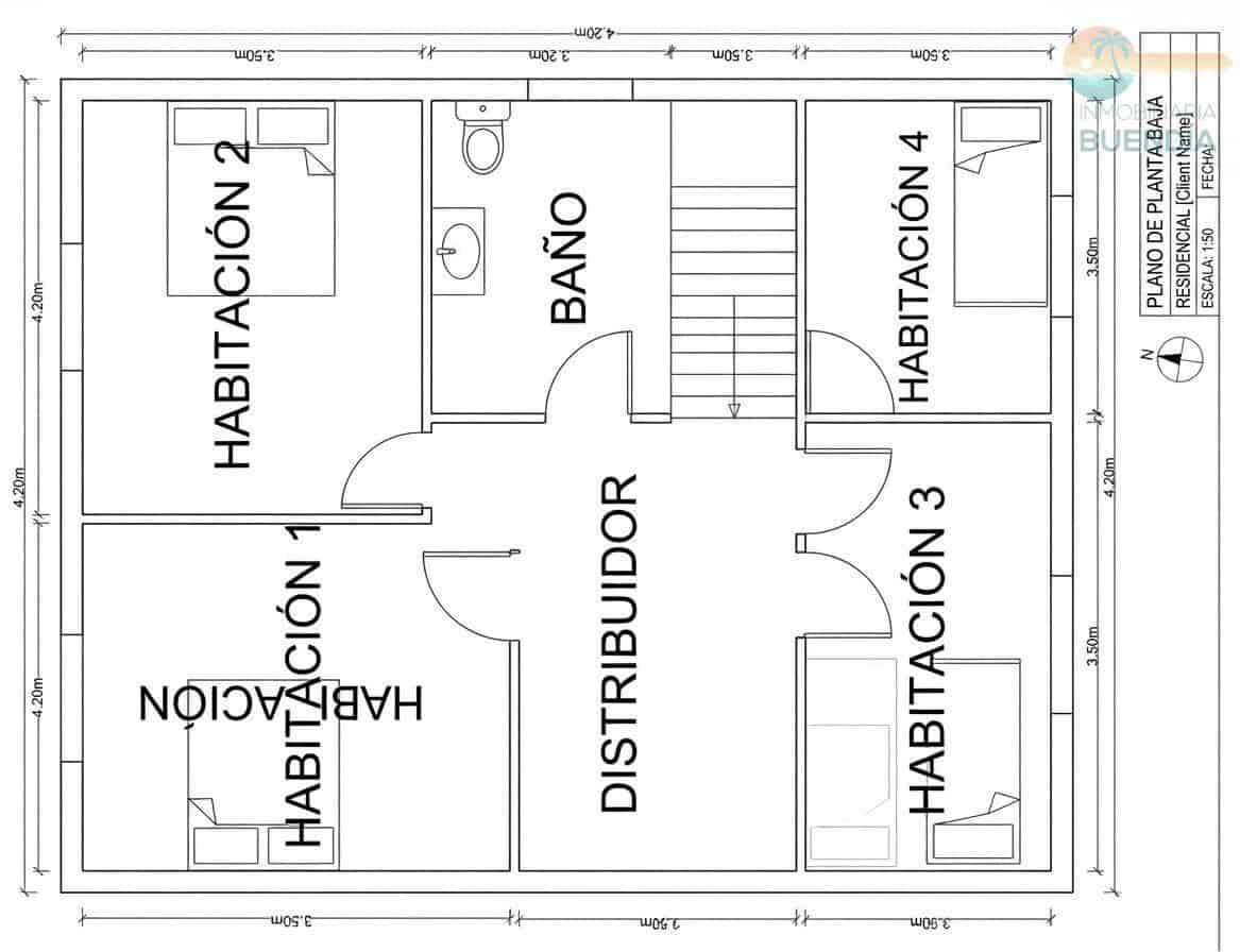 4 chambre Appartement à vendre à Puerto de Mazarron avec piscine - 305 000 € (Ref: 9947989)