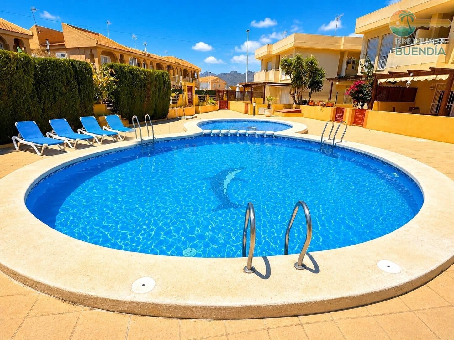 4 chambre Appartement à vendre à Puerto de Mazarron avec piscine - 305 000 € (Ref: 9947989)
