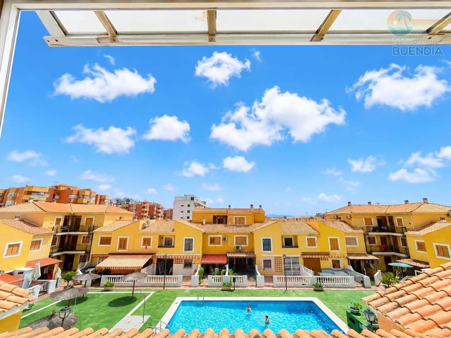 4 makuuhuone Huoneisto myytävänä paikassa Puerto de Mazarron mukana uima-altaan - 250 000 € (Ref: 9947990)