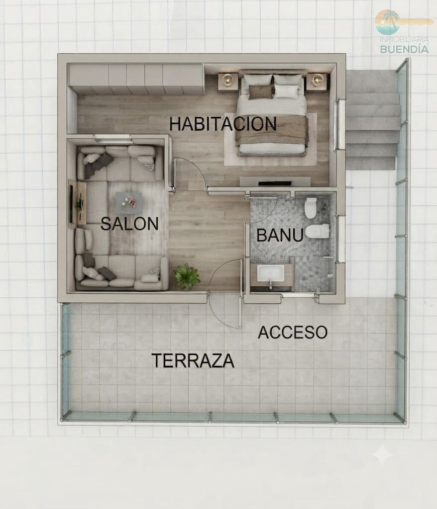 2 soverom Leilighet til salgs i Puerto de Mazarron - € 199 500 (Ref: 9978959)