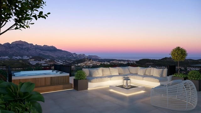 Chalet de 3 habitaciones en Polop en venta con piscina garaje - 480.000 € (Ref: 10005648)