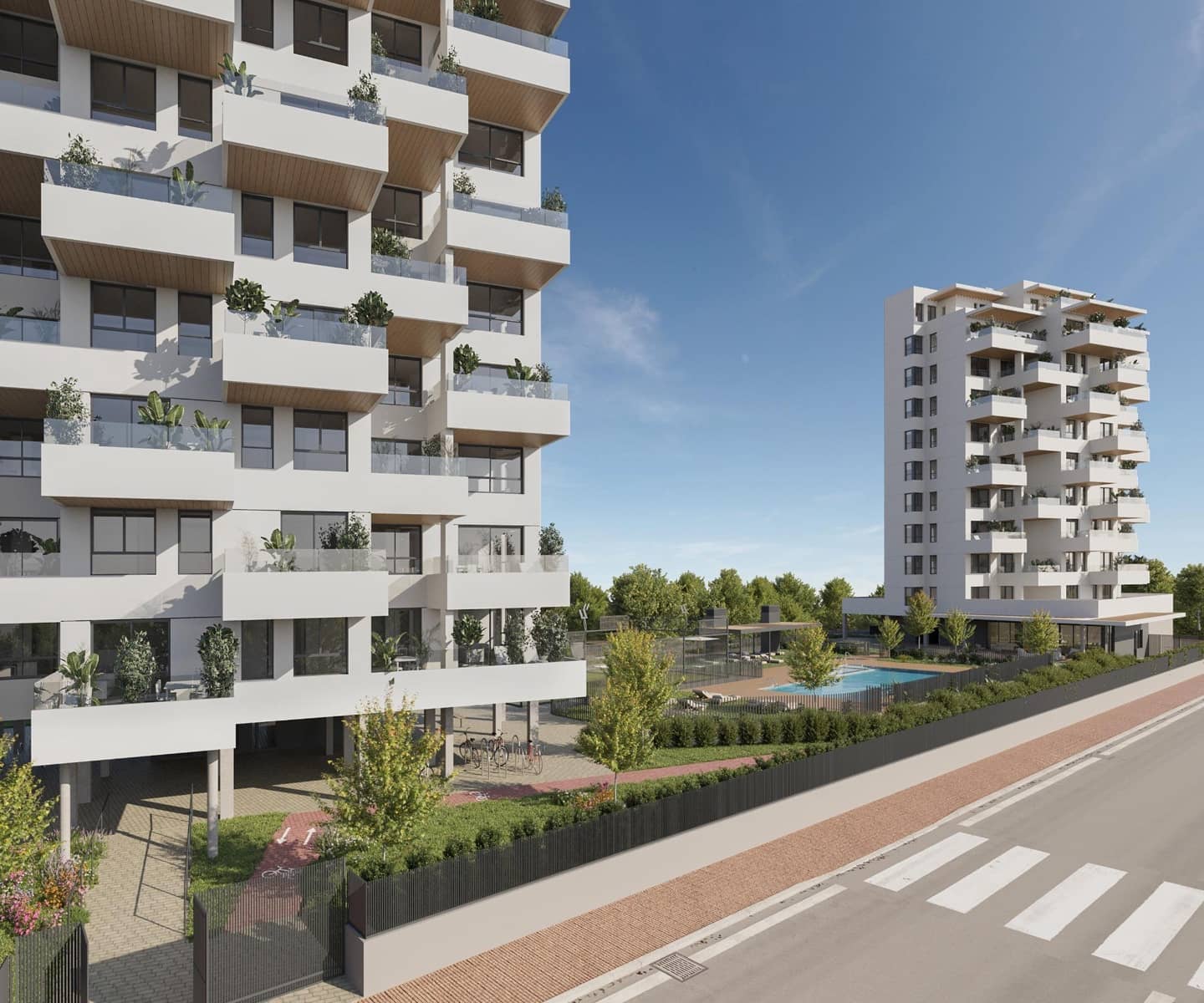 2 makuuhuone Huoneisto myytävänä paikassa Calpe / Calp mukana uima-altaan 
autotalli - 398 000 € (Ref: 10067969)