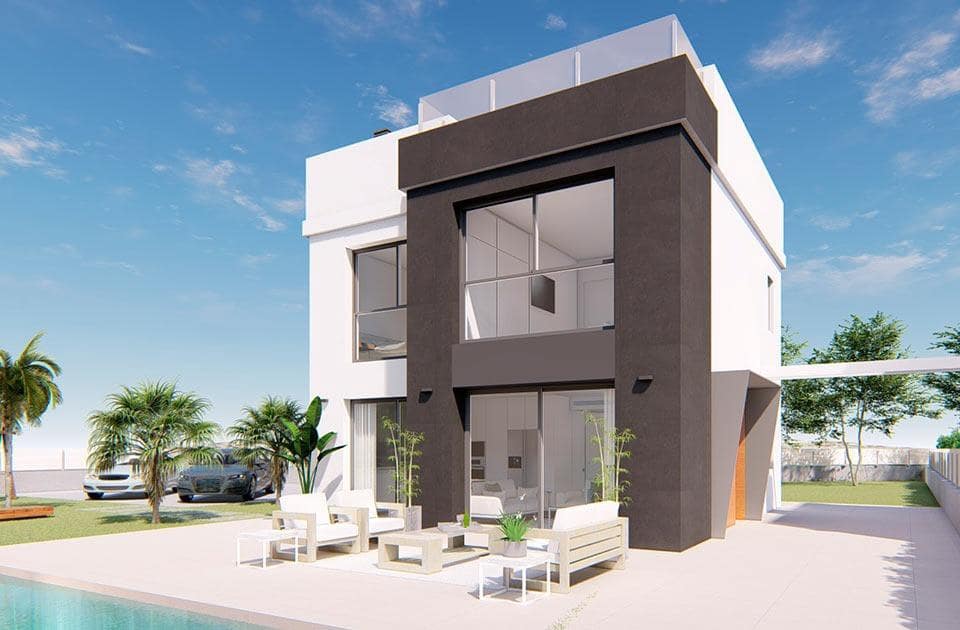 Chalet de 3 habitaciones en Muchamiel / Mutxamel en venta con piscina garaje - 450.000 € (Ref: 8552746)