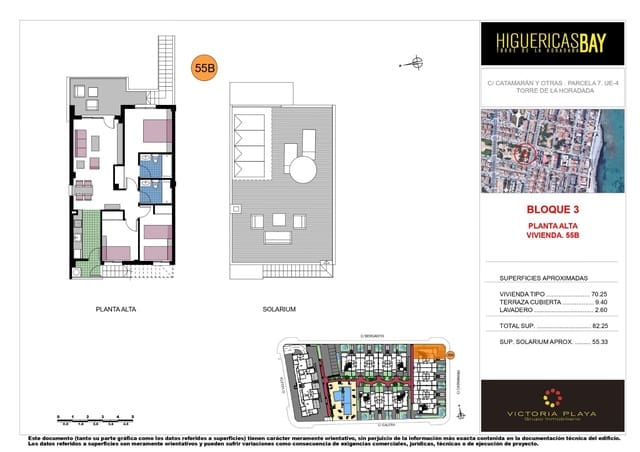 Bungalow de 3 habitaciones en Pilar de la Horadada en venta con piscina garaje - 325.000 € (Ref: 8554365)