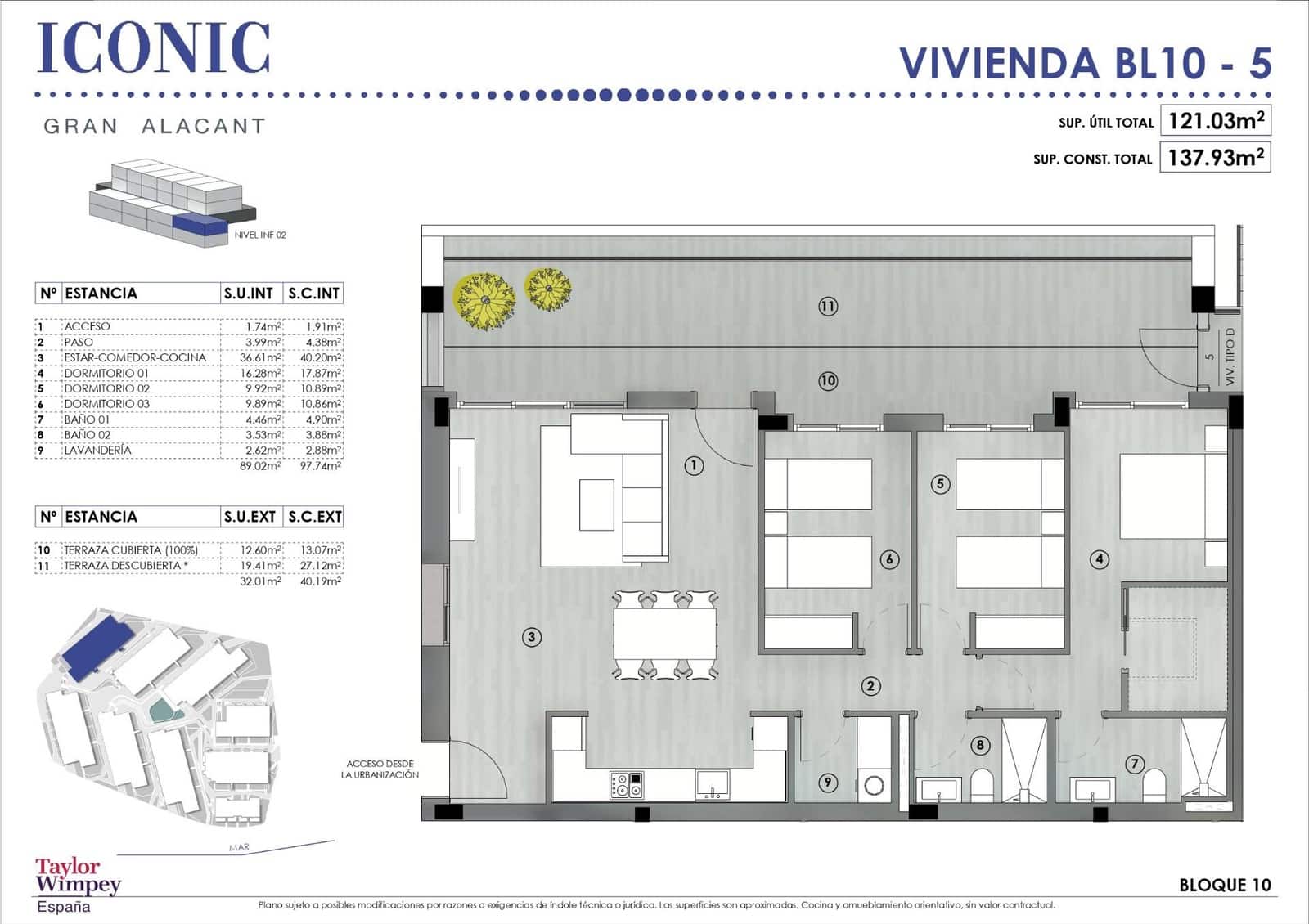 3 chambre Appartement à vendre à Gran Alacant avec piscine - 405 000 € (Ref: 8554401)