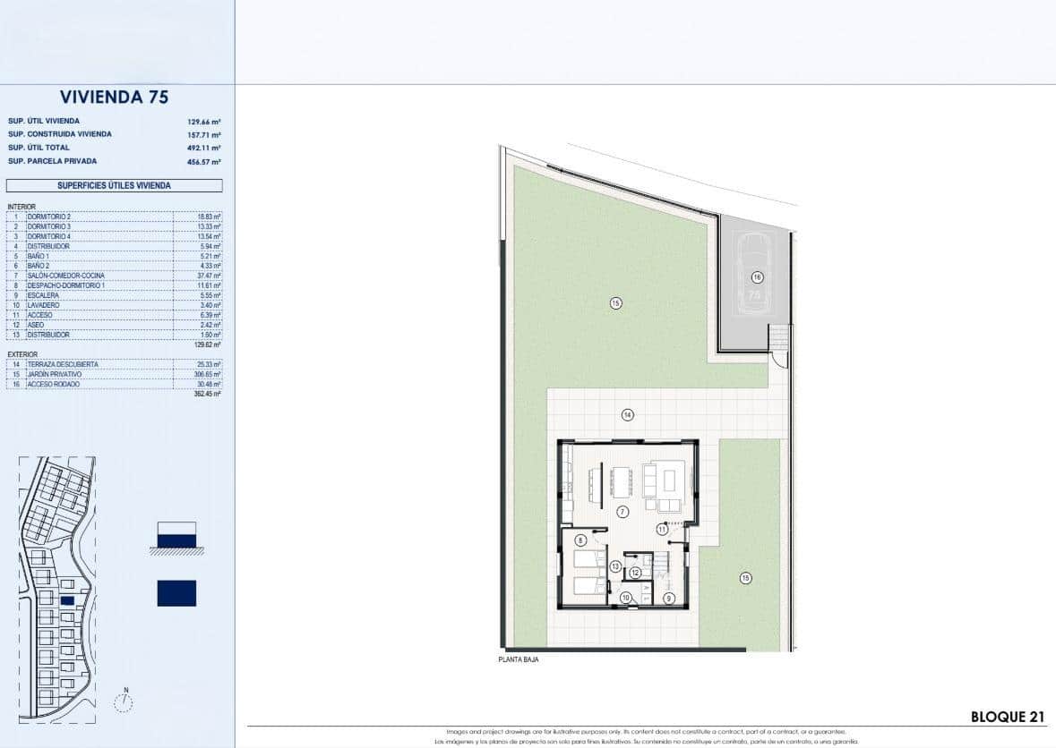 Chalet de 4 habitaciones en Finestrat en venta con piscina garaje - 560.000 € (Ref: 8666674)