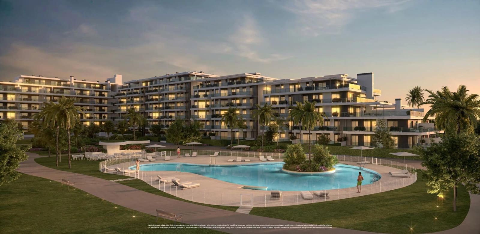 3 chambre Appartement à vendre à Almerimar avec piscine garage - 353 000 € (Ref: 8686376)