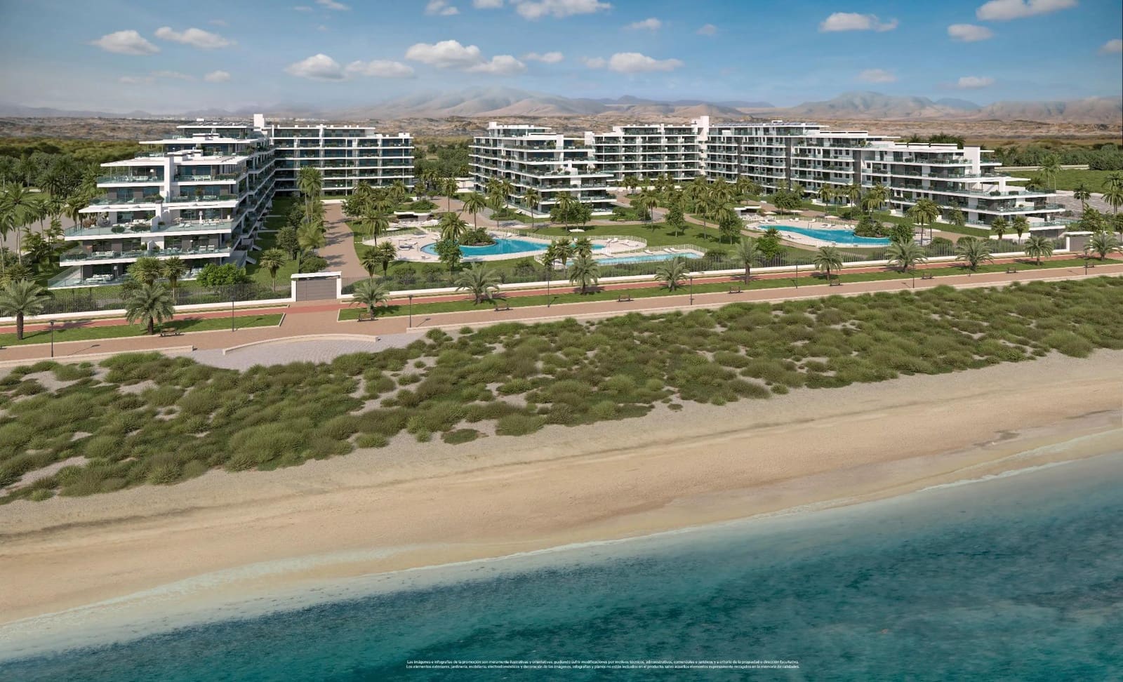 3 chambre Appartement à vendre à Almerimar avec piscine garage - 353 000 € (Ref: 8686376)