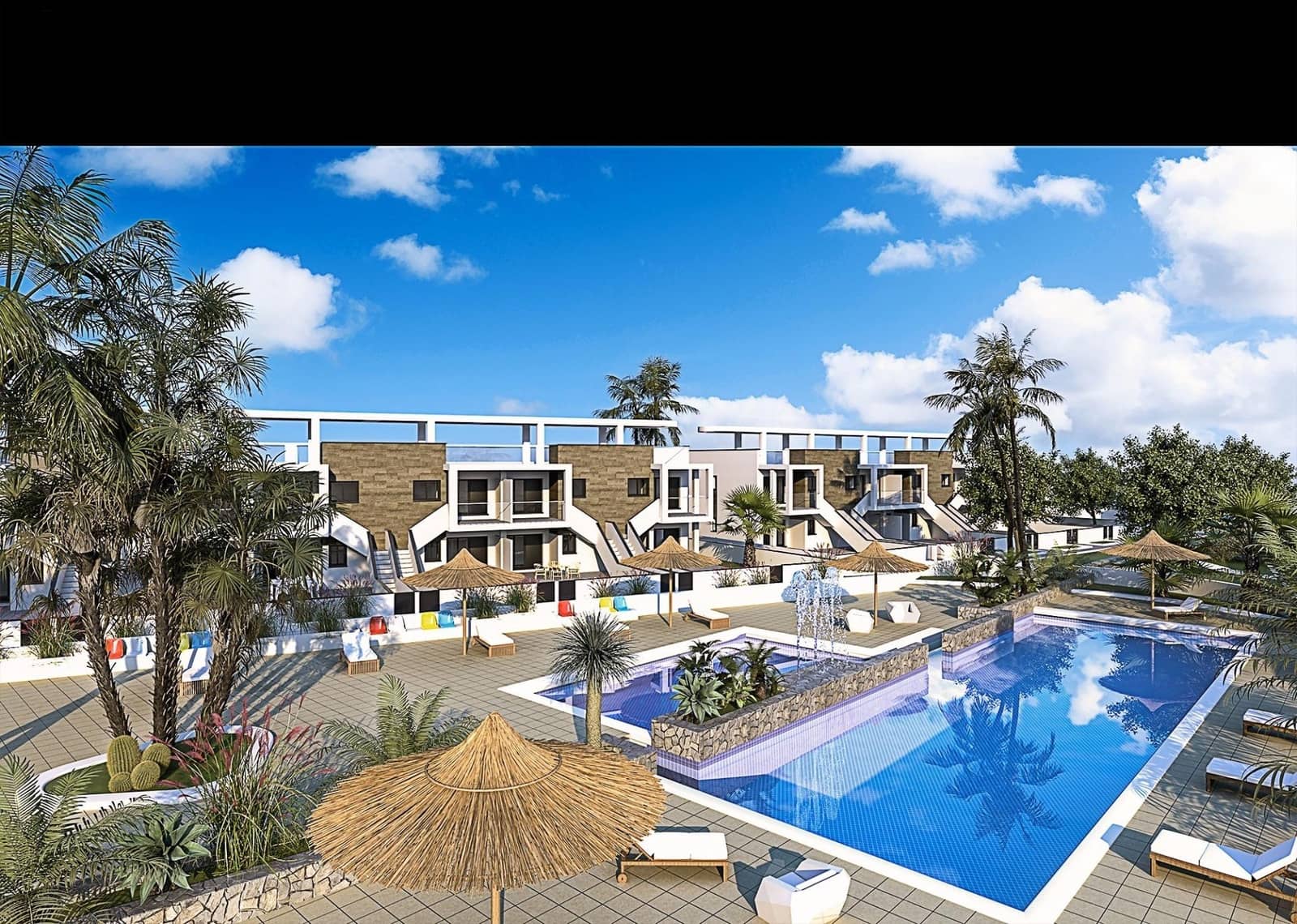 2 sovrum Bungalow till salu i Pilar de la Horadada med pool garage - 295 000 € (Ref: 8737814)