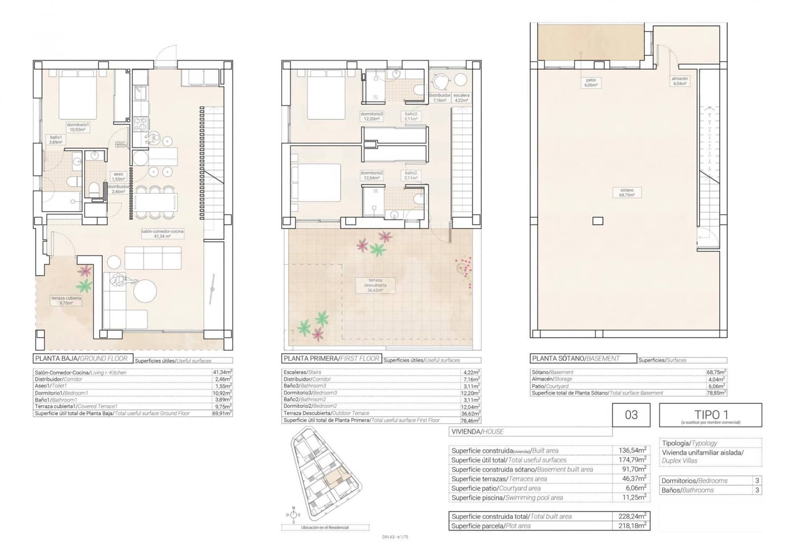 3 soverom Villa til salgs i Hondon de las Nieves - € 357 250 (Ref: 8857299)