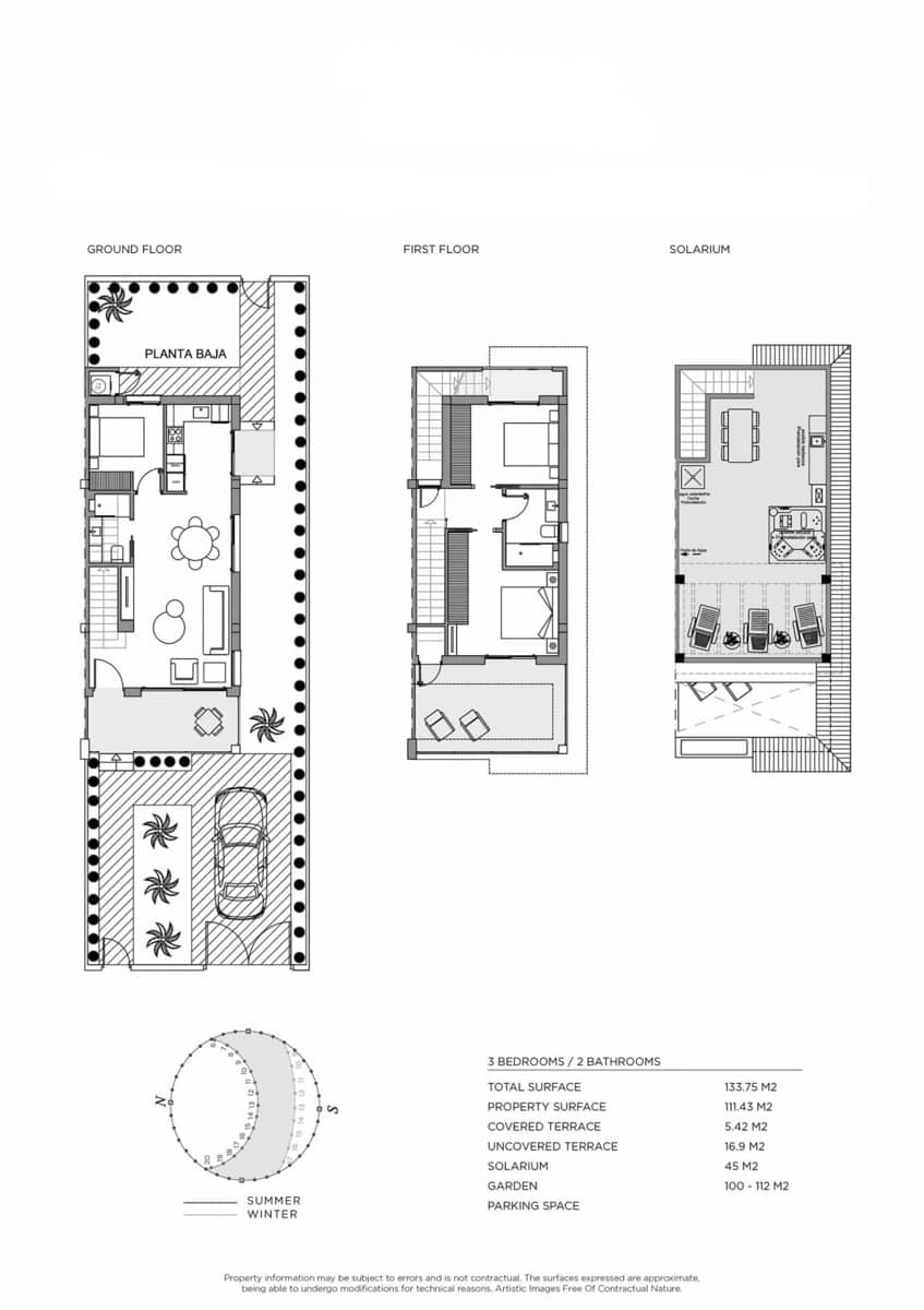 3 slaapkamer Rijtjeshuis te koop in Ciudad Quesada - € 451.875 (Ref: 8857334)