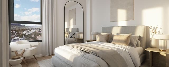 3 sypialnia Apartament na sprzedaż w Calpe / Calp z basenem garażem - 429 000 € (Ref: 8859704)