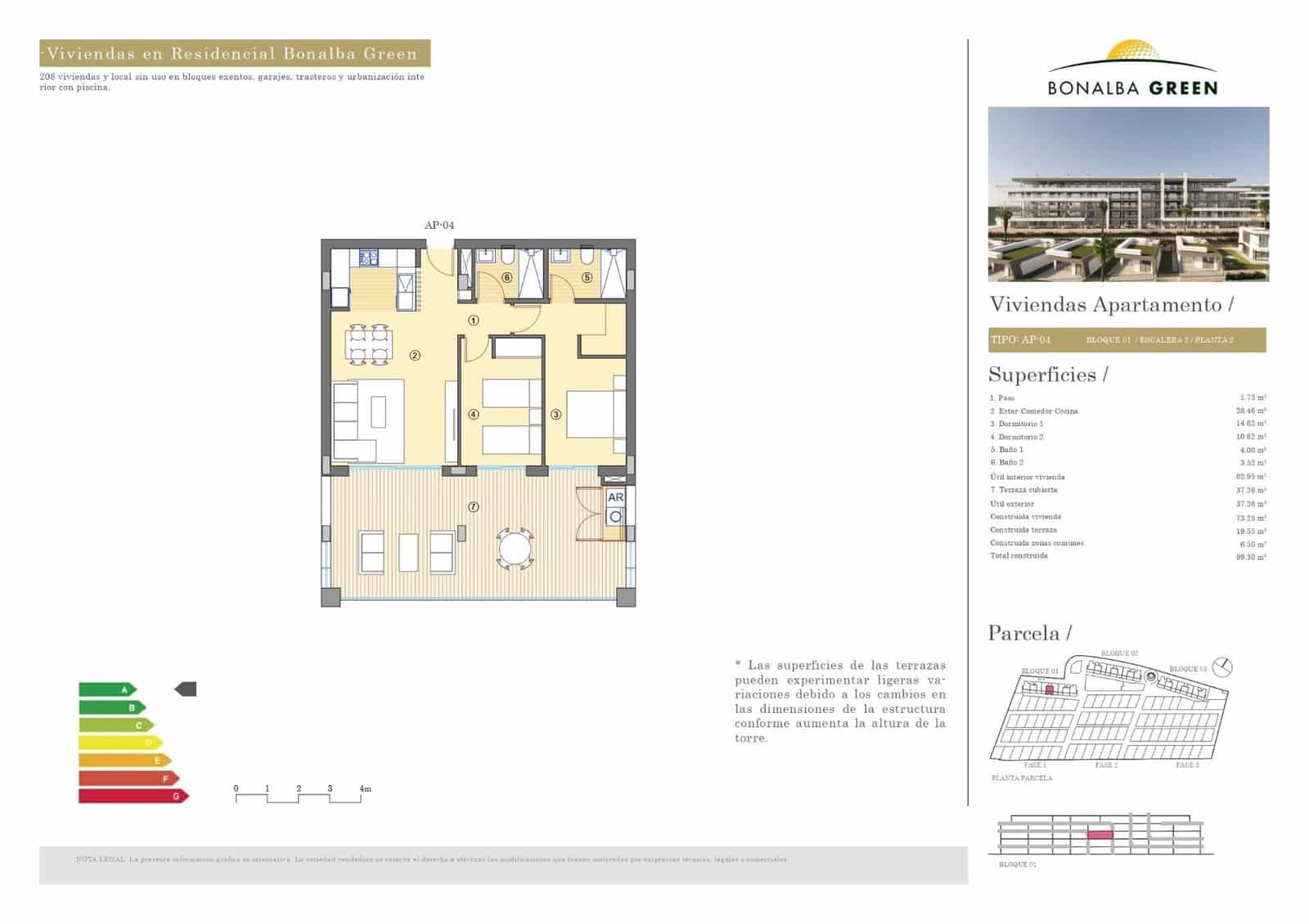 2 camera da letto Appartamento in vendita in Muchamiel / Mutxamel con piscina garage - 281.750 € (Rif: 9026734)