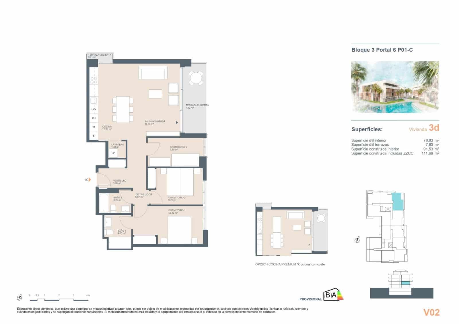 3 soverom Leilighet til salgs i Javea / Xabia med svømmebasseng garasje - € 429 500 (Ref: 9334952)