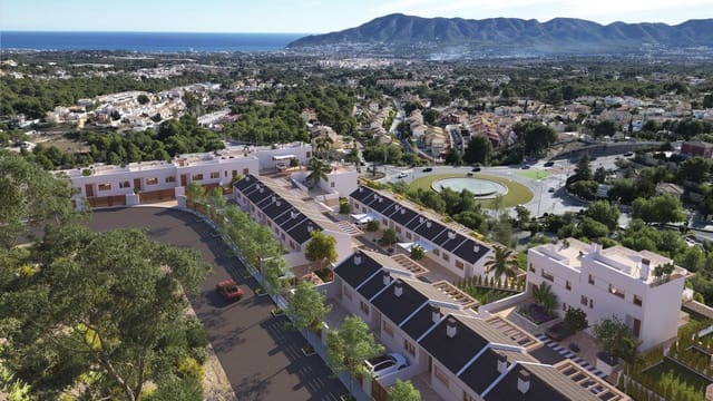 Adosado de 4 habitaciones en La Nucia en venta con piscina - 457.000 € (Ref: 9637553)