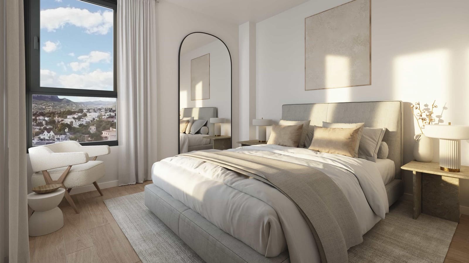 3 makuuhuone Huoneisto myytävänä paikassa Calpe / Calp mukana uima-altaan - 432 000 € (Ref: 9975435)