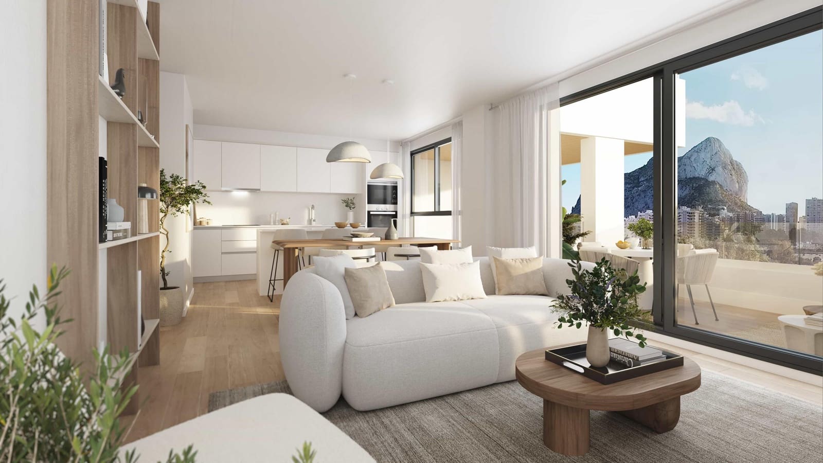3 makuuhuone Huoneisto myytävänä paikassa Calpe / Calp mukana uima-altaan - 432 000 € (Ref: 9975435)
