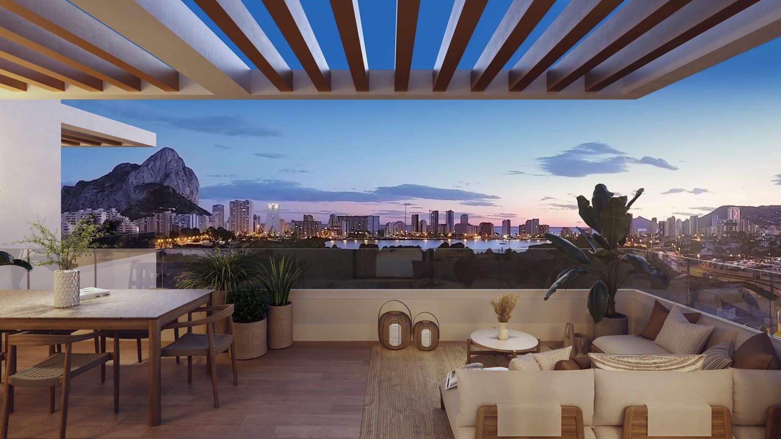 3 makuuhuone Huoneisto myytävänä paikassa Calpe / Calp mukana uima-altaan - 432 000 € (Ref: 9975435)