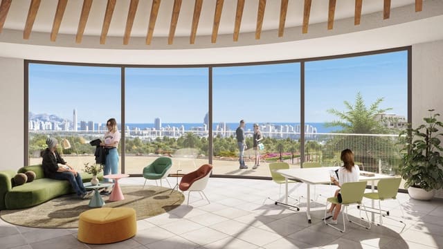 2 soverom Penthouse til salgs i Finestrat med svømmebasseng - € 590 000 (Ref: 9975440)