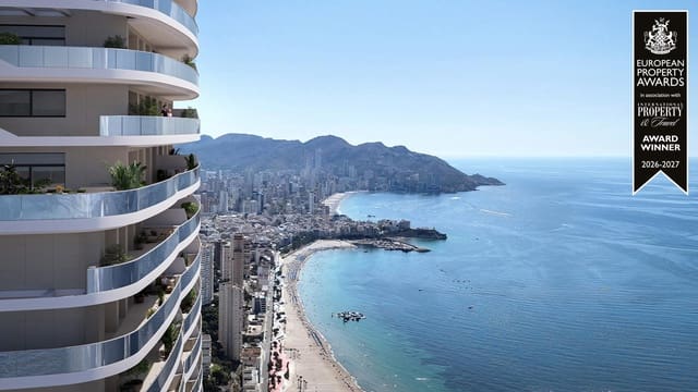 1 sypialnia Apartament na sprzedaż w Playa Poniente, Benidorm z basenem - 622 000 € (Ref: 9994238)