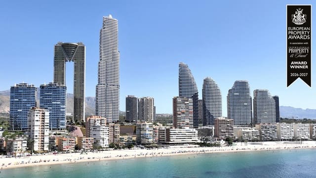 Apartamento de 1 habitación en Playa Poniente, Benidorm en venta con piscina - 607.000 € (Ref: 9994239)