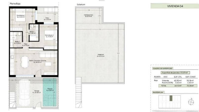 3 chambre Villa/Maison à vendre à Condado de Alhama - 325 000 € (Ref: 10041206)