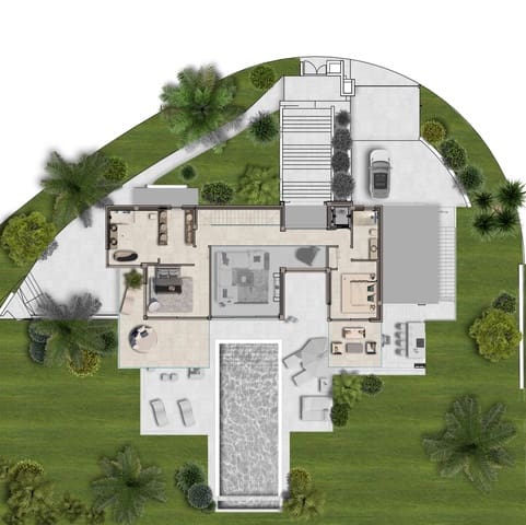 5 chambre Villa/Maison à vendre à La Cala Golf - Lagar Martell, Mijas avec piscine garage - 1 795 000 € (Ref: 8752735)