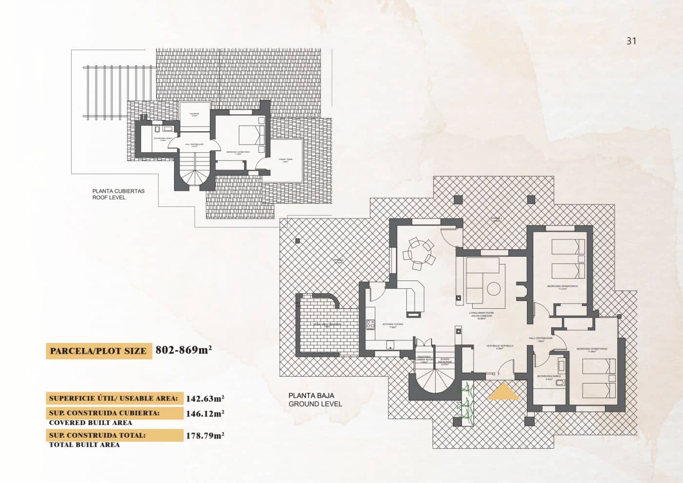 3 slaapkamer Villa te koop in Las Palas met zwembad - € 295.000 (Ref: 8758166)