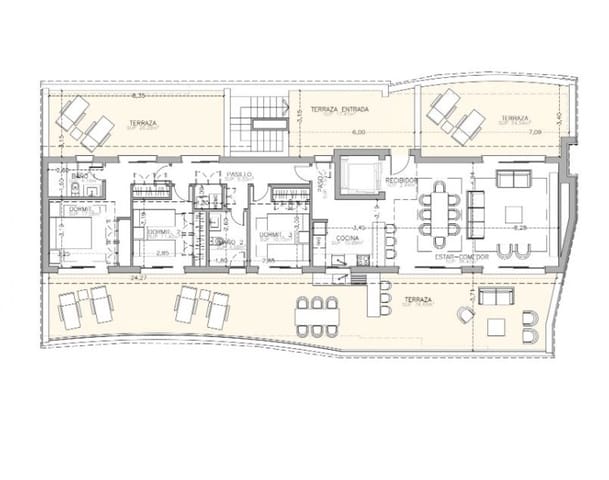 3 slaapkamer Penthouse te koop in Guadalmina Alta, Marbella met zwembad garage - € 1.495.000 (Ref: 8758227)