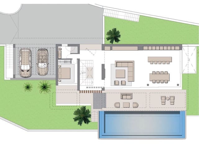 3 Zimmer Villa zu verkaufen in Benahavís mit Pool Garage - 6.895.000 € (Ref: 8758245)