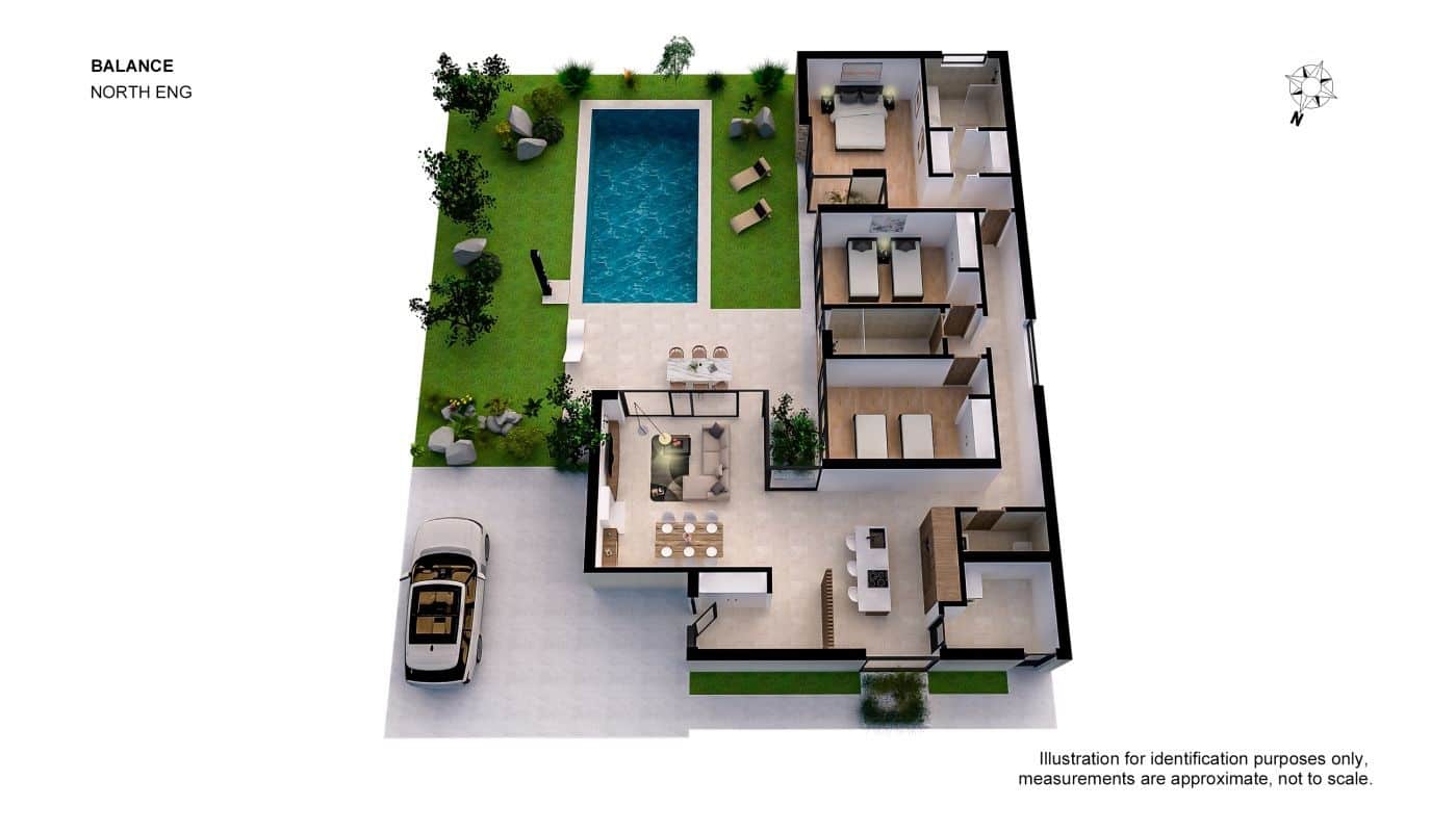 3 sovrum Bungalow till salu i Banos y Mendigo med pool - 479 000 € (Ref: 8758283)