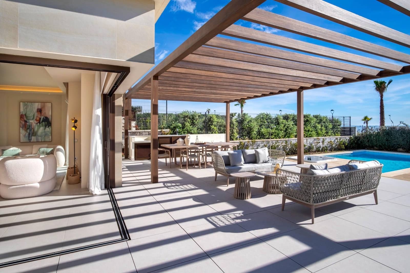 4 sypialnia Willa na sprzedaż w New Golden Mile z basenem garażem - 4 500 000 € (Ref: 8949015)