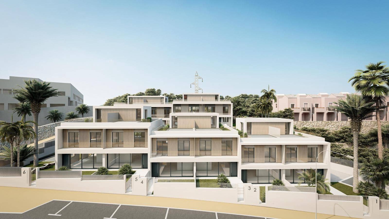 4 quarto Moradia Geminada para venda em Estepona com piscina - 730 000 € (Ref: 9137160)