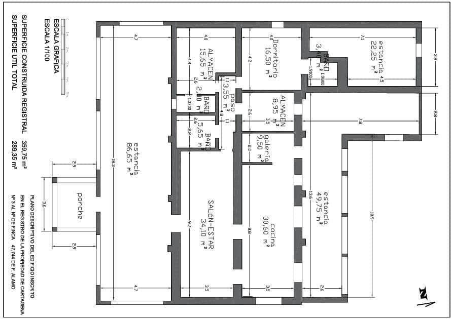 6 slaapkamer Finca/Landhuis te koop in Los Canovas met zwembad - € 495.000 (Ref: 9396035)